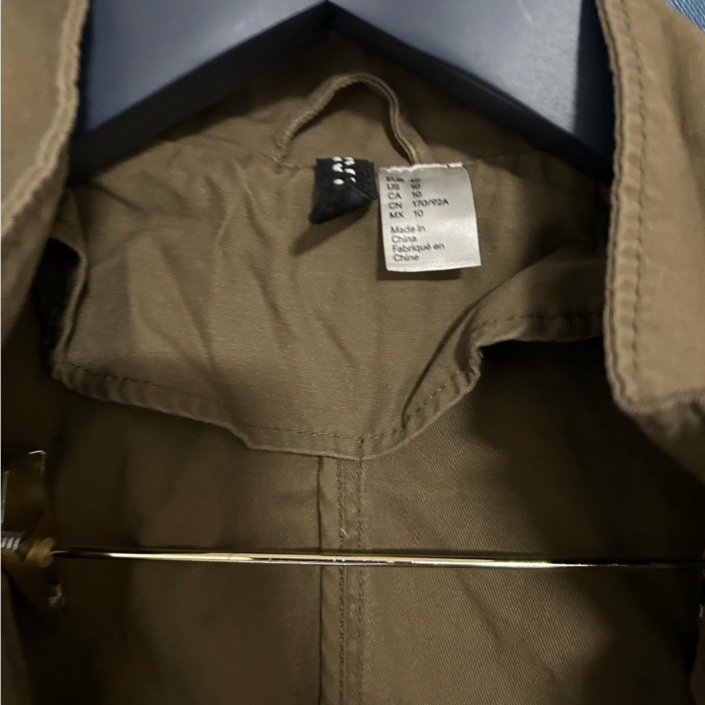 Women's Brown Utility Jacket - Picture 3 of 3
